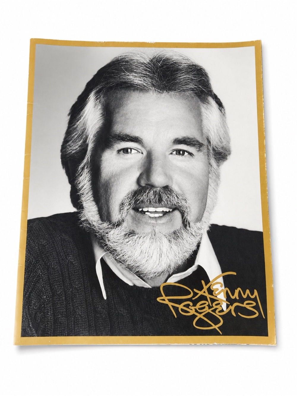 1983 Kenny Rogers Concert Tour Book Souvenir